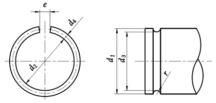 DIN 7993A RW Snap Rings