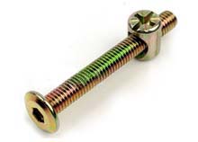 hex socket furniture screws