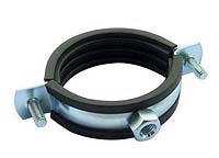 EPDM Rubber Lined Pipe Clamps